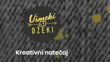 Kreativni natečaj Ušmeki si džeki