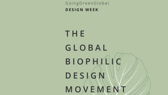 GoingGreenGlobal DESIGN WEEK