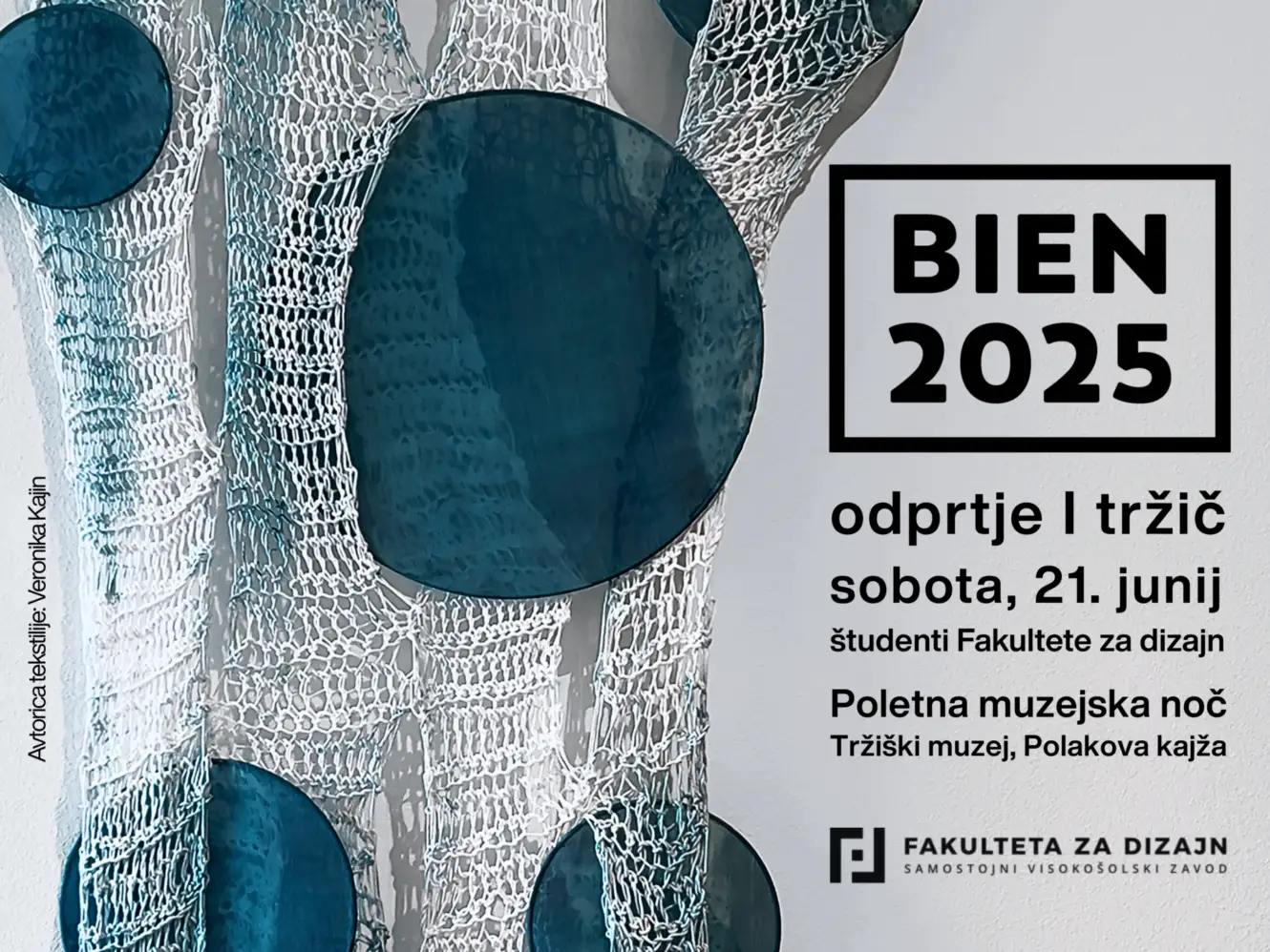 BIEN 2025: Vabljeni na odprtje v Tržiču, v soboto, 21. junija!