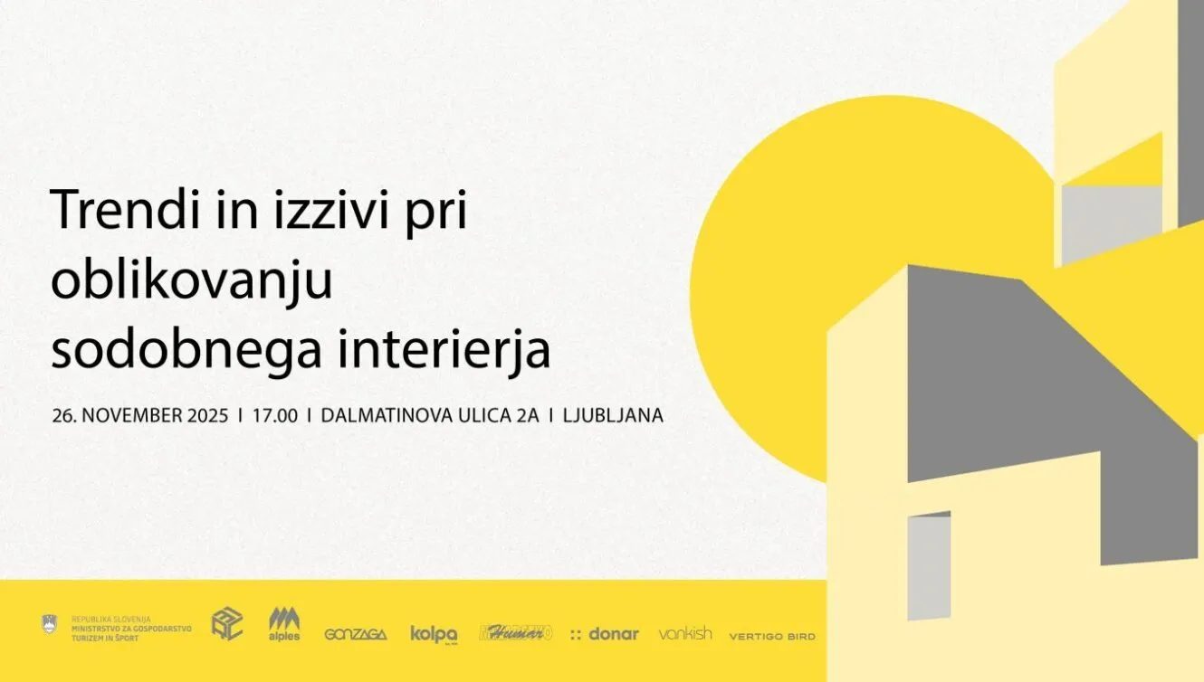 Dogodek za arhitekte in oblikovalce (Sobba): Predavanje prof. Jasne Hrovatin “Trendi in izzivi pri oblikovanju sodobnega interierja” I 26. november ob 17. uri