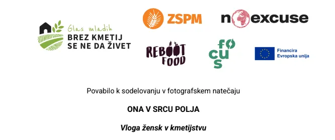 Povabilo k sodelovanju na fotografskem natečaju za mlade: Ona v srcu polja
