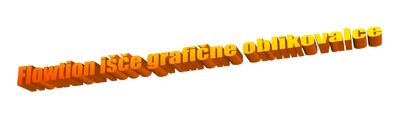 Startup podjetje Flowtion išče grafične oblikovalce!