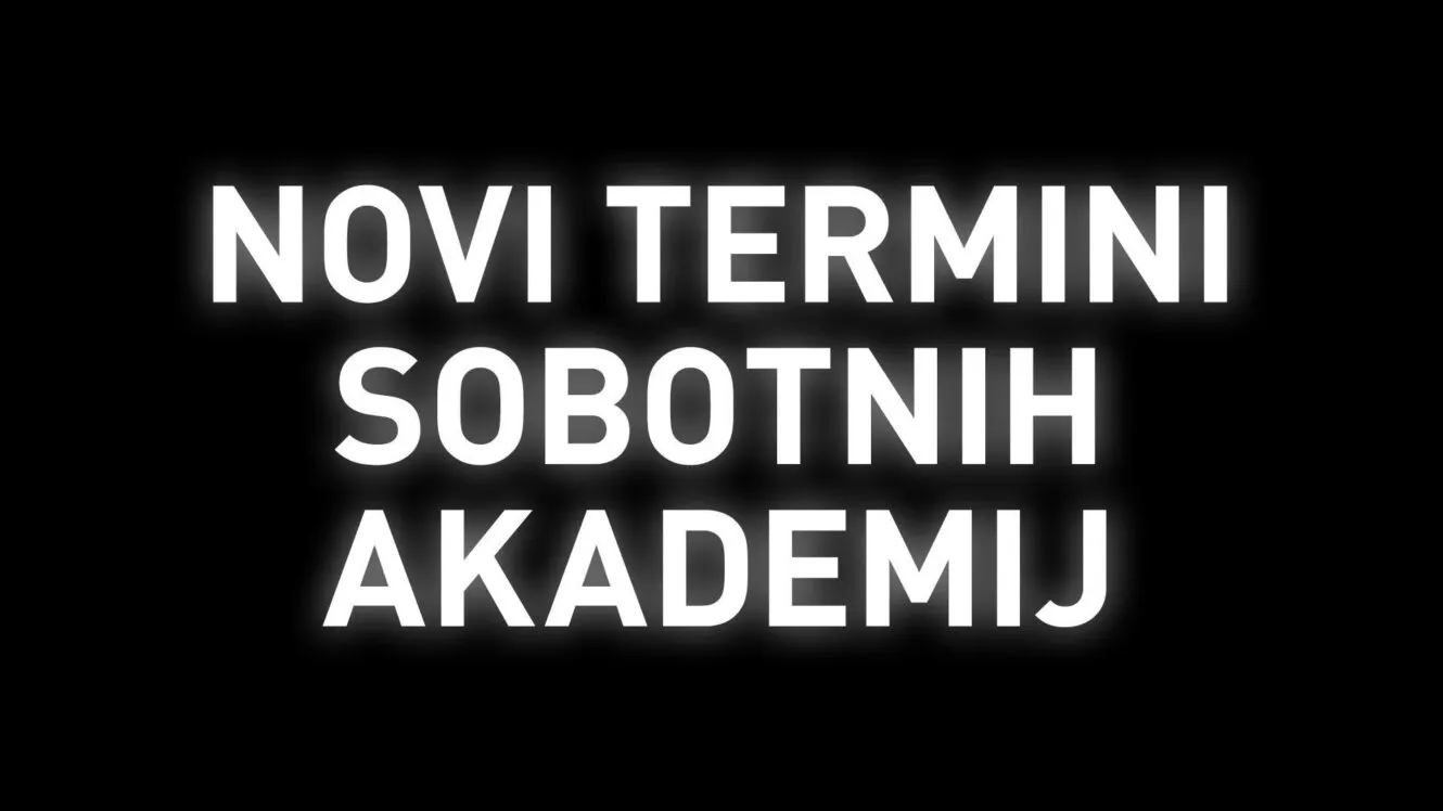 SOBOTNA AKADEMIJA 2020 – Pripravljalni tečaji za sprejemne izpite na Fakulteti za dizajn