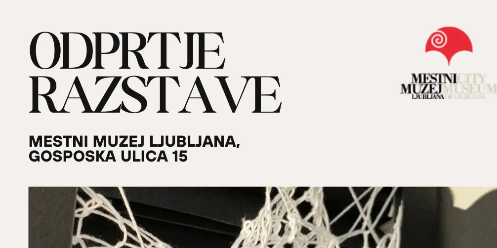 Vabilo na odprtje razstave študentov FD v Mestnem muzeju Ljubljana, 28. november ob 18.uri