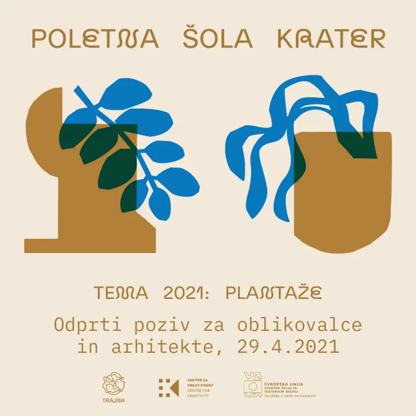 Poletna šola Krater: odprti poziv za oblikovalce in arhitekte