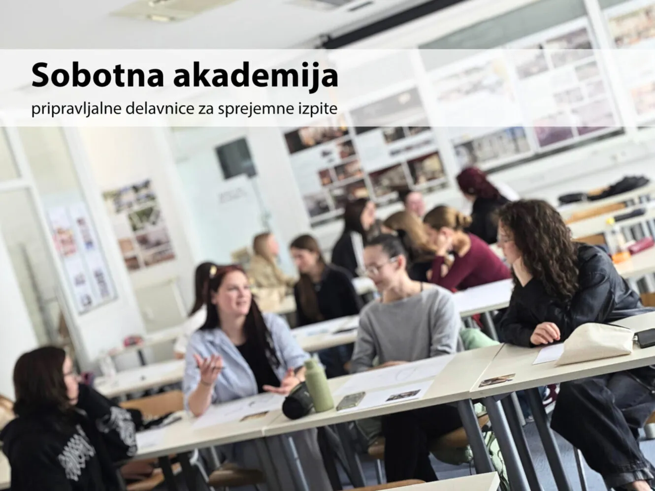 Sprejemni izpiti 2025: Uspešno zaključene Sobotne akademije – pripravljalne delavnice za sprejemne izpite!