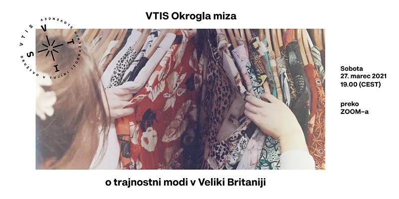 Društvo VTIS | Okrogla miza o trajnostni modi v Veliki Britaniji