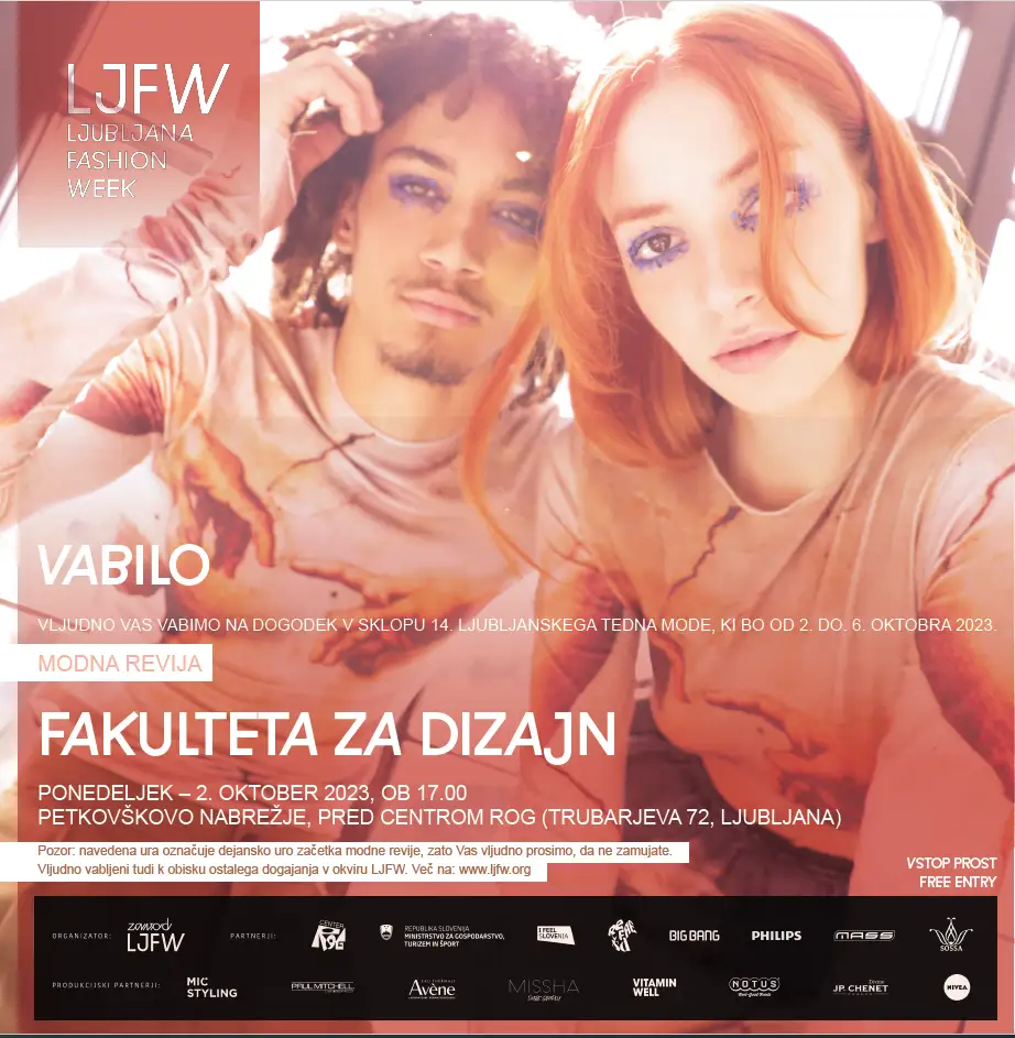MODNA REVIJA FAKULTETE ZA DIZAJN NA LJFW 2023