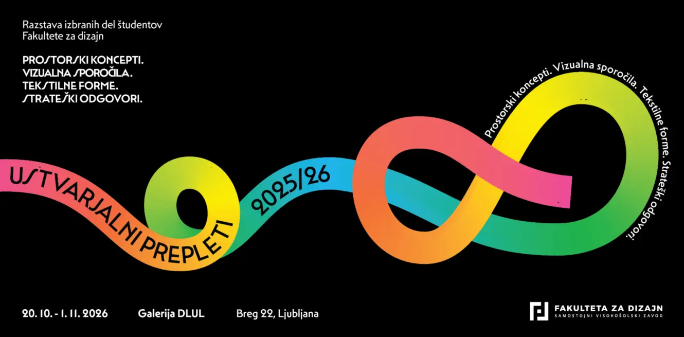 USTVARJALNI PREPLETI 25/26: Otvoritev pregledne študentske razstave v Galeriji DLUL – 20. oktober ob 17. uri!