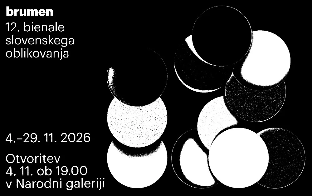 Vabljeni na 12. bienale slovenskega oblikovanja Brumen, 4. novembra  I Fundacija Brumen